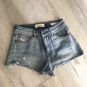 PAC Sun High Rise Jean Shorts